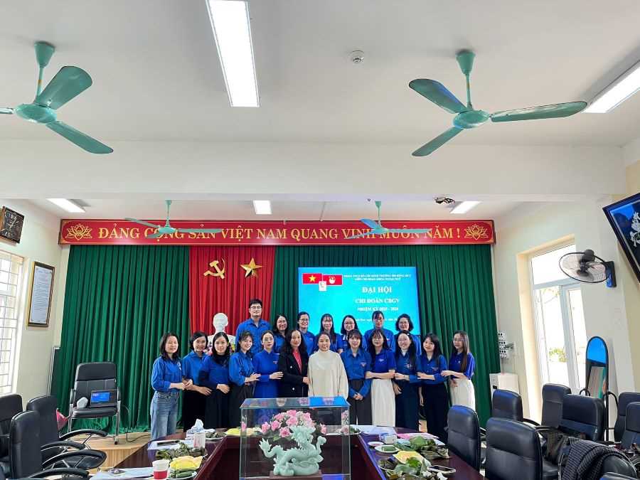 ĐẠI HỘI CHI ĐOÀN CÁN BỘ, GIẢNG VIÊN KHOA NGOẠI NGỮ NHIỆM KỲ 2025 – 2026